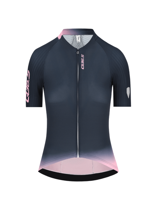 Q36.5 車衣 Gregarius Pro Collar Fade Jersey NauticaBlue 女款 藍