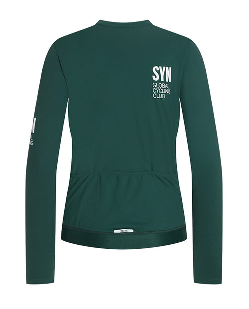 Biehler 中量長袖車衣Training Native L/S Jersey Forest 女款 森綠