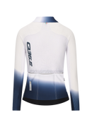 Q36.5 薄長袖車衣Gregarius Hybrid Light Collar Fade Long Sleeve Jersey White 女款 白