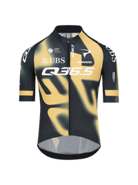 Q36.5 車衣Gregarius Q36.5 Pro Team Off-Road Jersey Black-White 男款 黑金