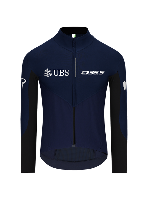 Q36.5 長袖車衣Dottore Hybrid Pro Cycling Team LS Jersey Nautica Blue 男款 深藍