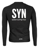 Biehler 車衣SYN Thermal Rain LS Jersey Black 防雨保暖 男款 黑