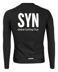 Biehler 車衣SYN Thermal Rain LS Jersey Black 防雨保暖 男款 黑