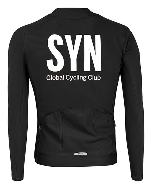Biehler 車衣SYN Thermal Rain LS Jersey Black 防雨保暖 男款 黑