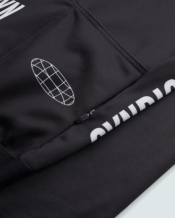 SYN 車衣 Pro Team Shield Jersey Ace 保暖長袖 男款 深灰