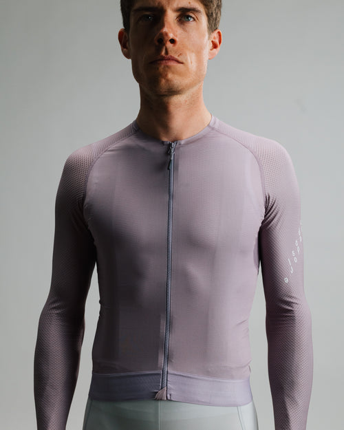 Isadore 薄長袖車衣 Alternative Ultralight Long Sleeve Jersey Lavender 男款 薰衣草紫