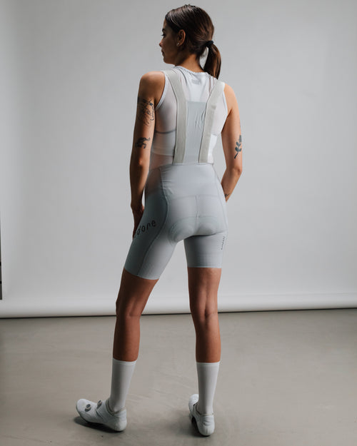 Isadore 車褲 Alternative Bib Shorts Harbor Mist 女款 淺灰