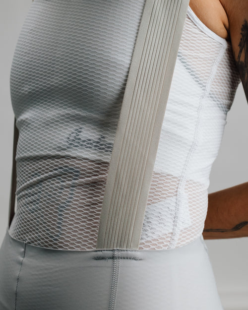 Isadore 車褲 Alternative Bib Shorts Harbor Mist 女款 淺灰