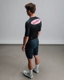 Isadore 車衣 Alternative Jersey Black 男款 黑底粉標