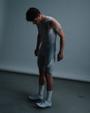 Isadore 車褲 Alternative Bib Shorts Harbor Mist 男款 淺灰