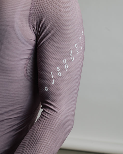 Isadore 薄長袖車衣 Alternative Ultralight Long Sleeve Jersey Lavender 男款 薰衣草紫