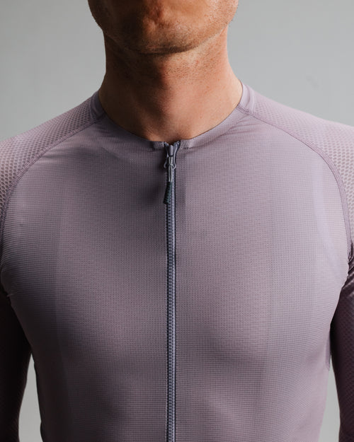 Isadore 薄長袖車衣 Alternative Ultralight Long Sleeve Jersey Lavender 男款 薰衣草紫