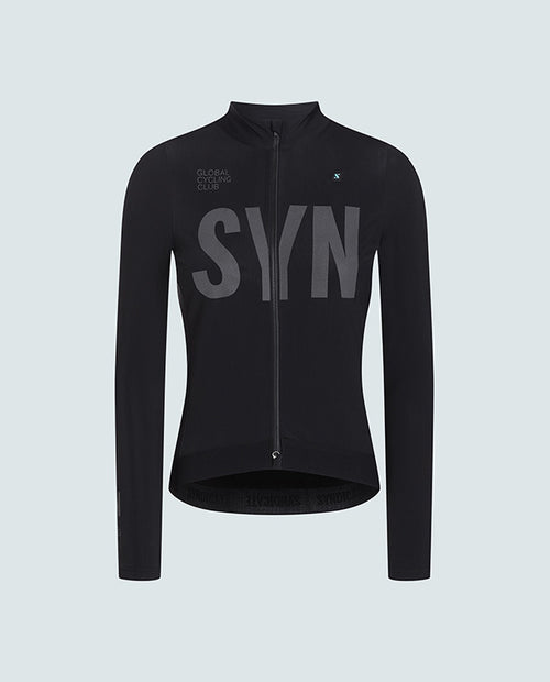 Biehler 車衣 Pro Thermal LS Jersey Black Reflective 保暖長袖 女款 黑