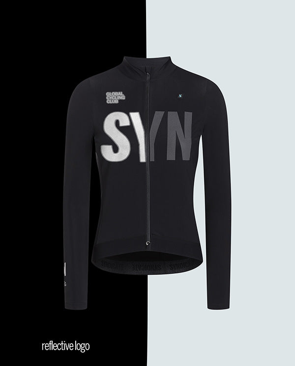 Biehler 車衣 Pro Thermal LS Jersey Black Reflective 保暖長袖 女款 黑