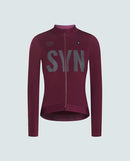 Biehler 車衣 Pro Thermal LS Jersey Rioja Reflective 保暖長袖 女款 酒紅