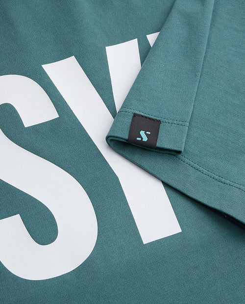 Biehler T-Shirt Urban Logo Turtle 綠