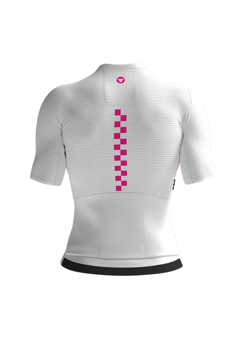 Black Sheep 黑羊 車衣 AeroWeave SS Jersey Classics Pink 女款 粉字白底