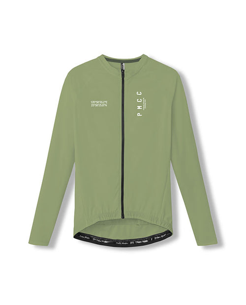 Pedal Mafia 薄長袖車衣Pedal MafiaCC Sage 客製 男款 鼠尾草綠