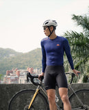 Café du Cycliste 車衣 Roxane LS Jersey Navy 長袖 男款 藍