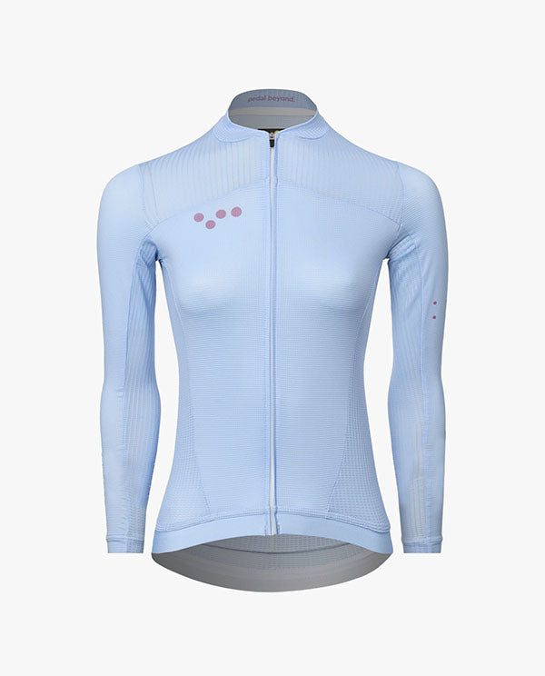 Pedla 薄長袖車衣 Elements Air LS Jersey Sky 女款 天空藍