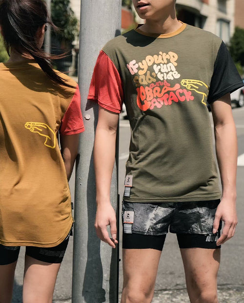 FLIPPOS「心碎女孩機能Ｔ」-WOMEN-COBRA ATTACK Merino TEE-EASY ON ME