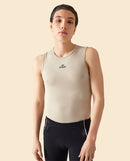 Café du Cycliste 底衫 Lillane Sleeveless Utralight Base Layer Pearl Grey 無袖 男款 珍珠白