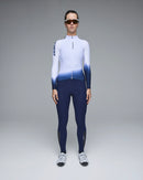 Q36.5 薄長袖車衣Gregarius Hybrid Light Collar Fade Long Sleeve Jersey White 女款 白