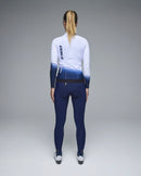 Q36.5 薄長袖車衣Gregarius Hybrid Light Collar Fade Long Sleeve Jersey White 女款 白