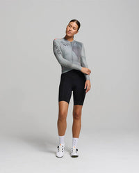 Pedla 薄長袖車衣Pro Pursuit LS 2.0 Jersey Motion Graphite 女款 城市灰