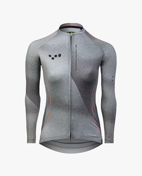 Pedla 薄長袖車衣Pro Pursuit LS 2.0 Jersey Motion Graphite 女款 城市灰