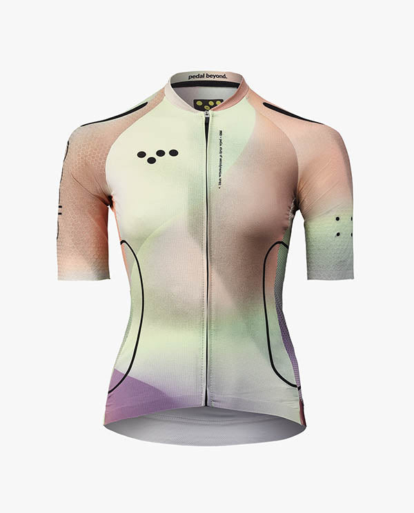 Pedla 車衣Pro Pursuit 2.0 Jersey Motion Peach 女款 城市橘/紫