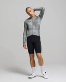Pedla 薄長袖車衣Pro Pursuit LS 2.0 Jersey Motion Graphite 男款 城市灰