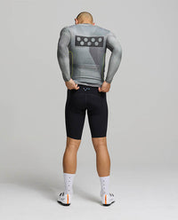 Pedla 薄長袖車衣Pro Pursuit LS 2.0 Jersey Motion Graphite 男款 城市灰