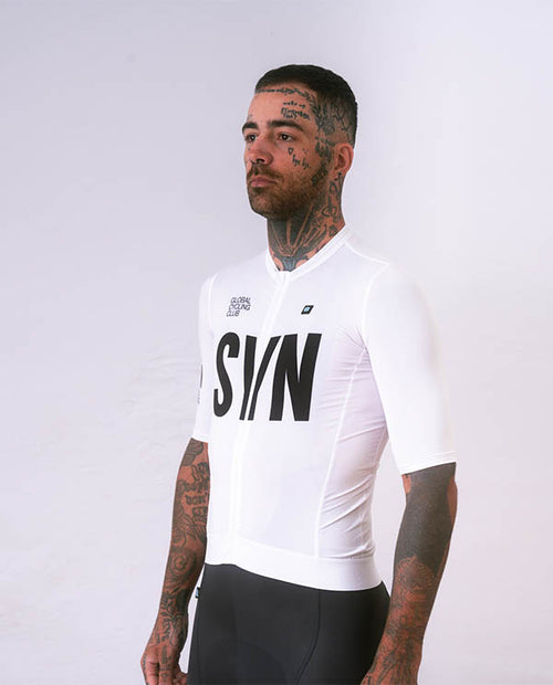 Biehler 車衣 Syndicate Training Jersey 2.0 White 男款 白