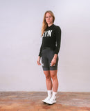 Biehler 薄刷毛長袖車衣Syndicate Training LS Jersey Black 女款 黑 (2025)