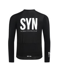 Biehler 薄刷毛長袖車衣Syndicate Training LS Jersey Black 男款 黑 (2025)