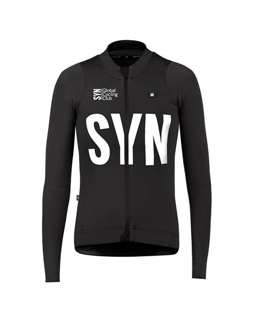 Biehler 長袖車衣Syndicate Training LS Jersey Black 女款 黑