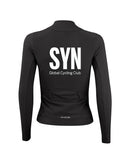 Biehler 長袖車衣Syndicate Training LS Jersey Black 女款 黑