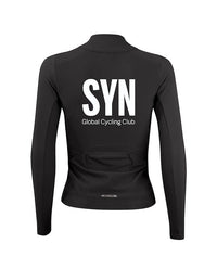 Biehler 長袖車衣Syndicate Training LS Jersey Black 女款 黑