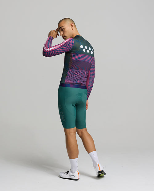 Pedla 車衣HoundsKNIT Training Jersey Dusty Purple 薄長袖 男款 紫