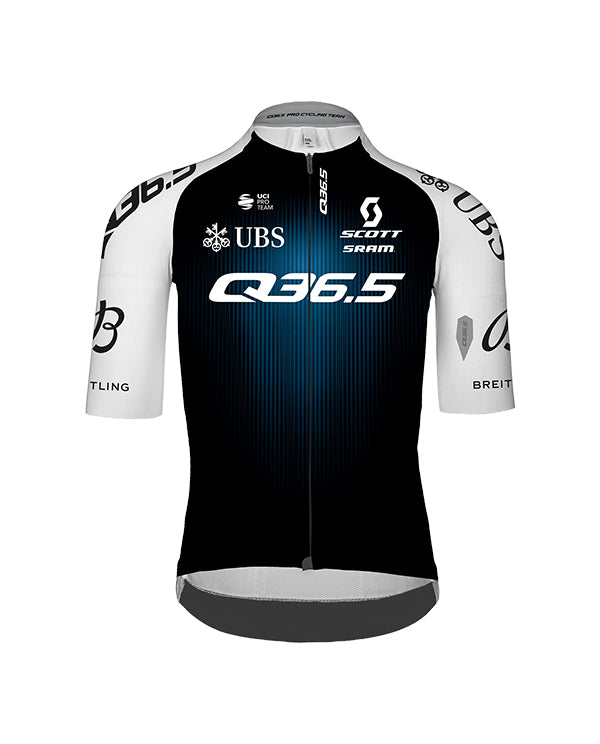 Q36.5 車衣Gregarius Q36.5 Pro Cycling Team Jersey 2025 男款 白黑