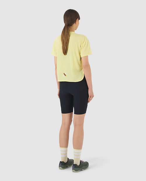 Café du Cycliste 車衣Sandrine Jersey Naples Yellow 女款 那布勒斯黃