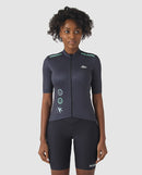 Café du Cycliste 車衣 Fleurette V2 Dots Anthracite 女款 黑炭灰