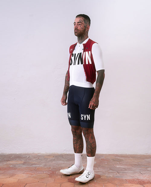 Biehler 防風背心Syndicate Training Vest 2.0 Merlot 男款 酒紅