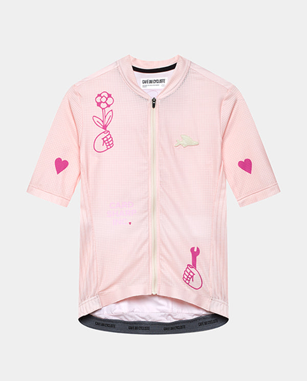 Café du Cycliste 車衣 Angeline V2 Ultralight Jersey Card Sharp Rosa 女款 粉