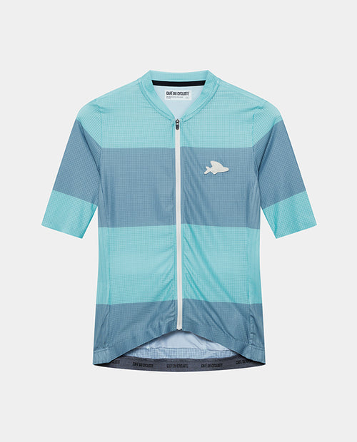 Café du Cycliste 車衣 Angeline V2 Ultralight Jersey Riviera Blue Deep Water 男款 蔚藍