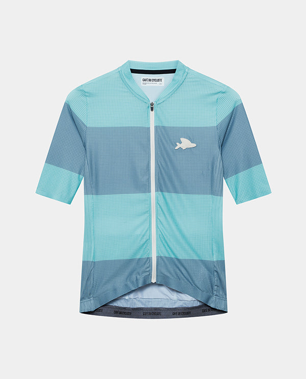 Café du Cycliste 車衣 Angeline V2 Ultralight Jersey Riviera Blue Deep Water 男款 蔚藍