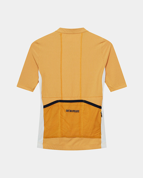 Café du Cycliste 車衣 Romy Midweight Jersey Sunflower 女款 橘