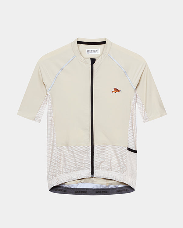 Café du Cycliste 車衣 Magda Lightweight Jersey Chalk 男款 米白