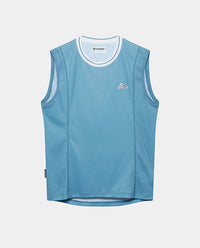 Café du Cycliste 休閒車衣 Beatrice V2 Lightweight Jersey DeepWater 無袖 男款 湖水藍